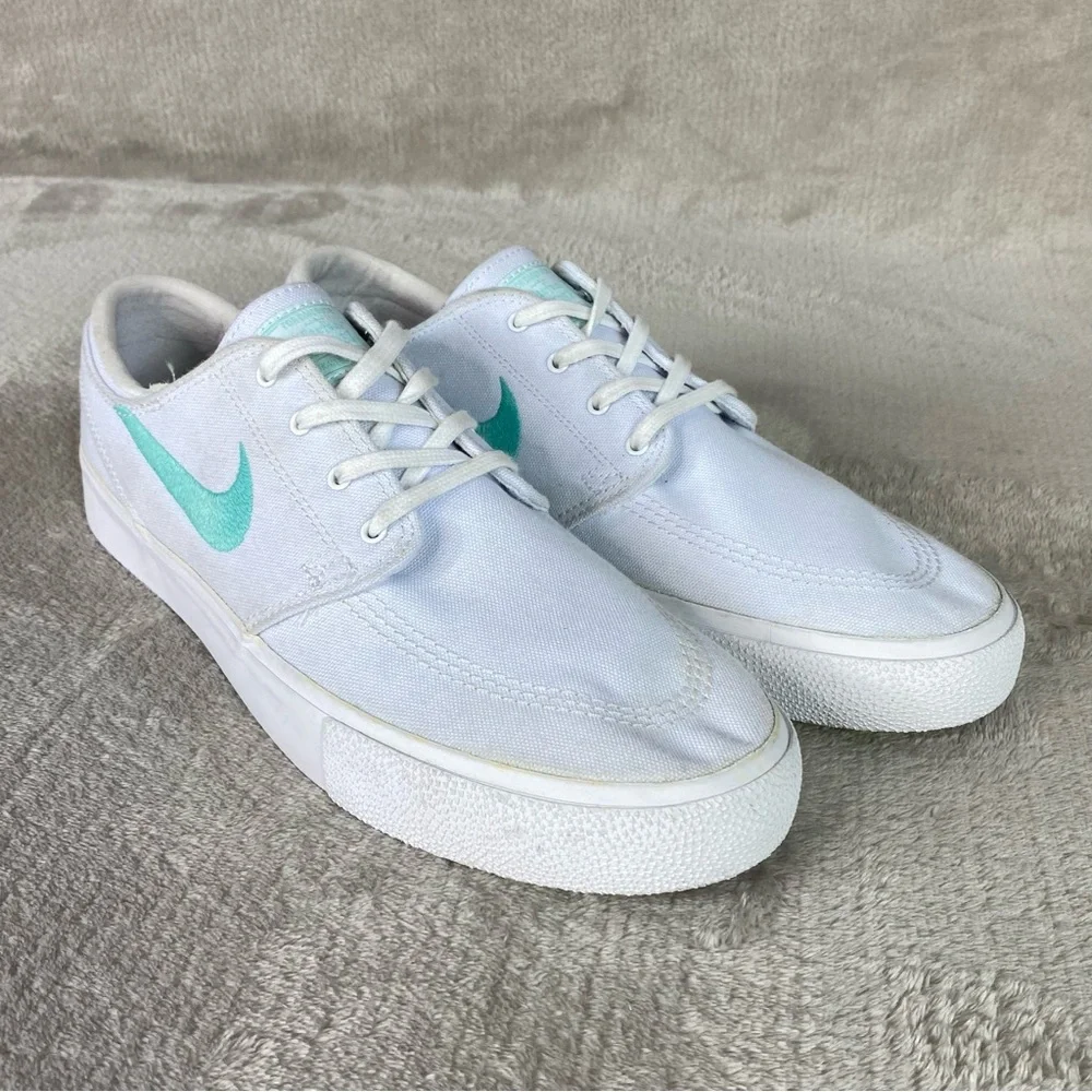 Nike SB Zoom Stefan Janoski Men's Sneakers Shoes 9 White Tropical Twist NEW